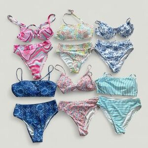 SHEIN 6 Bikini Swimsuit Bundle